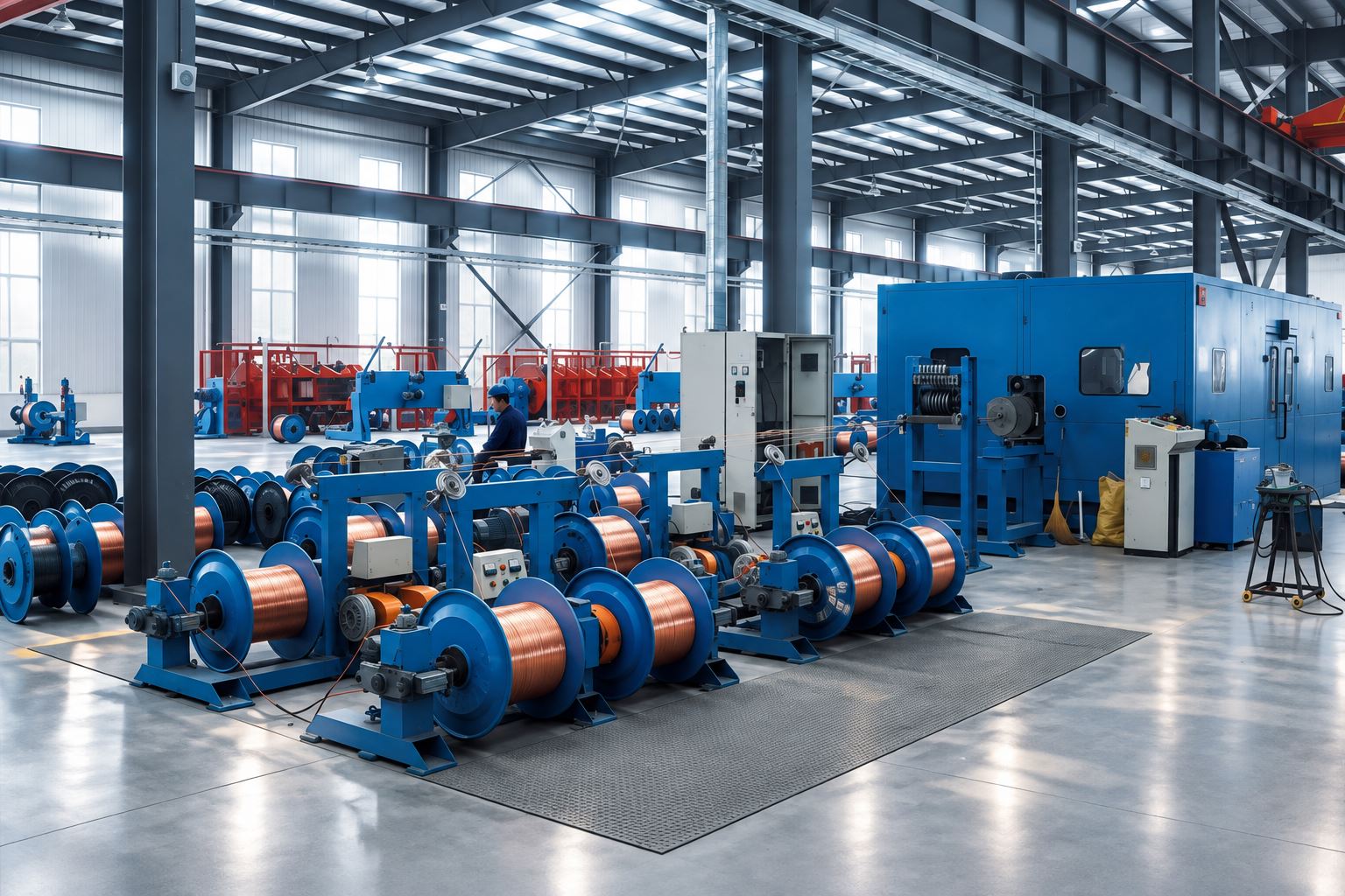 Copper wire bunching machines