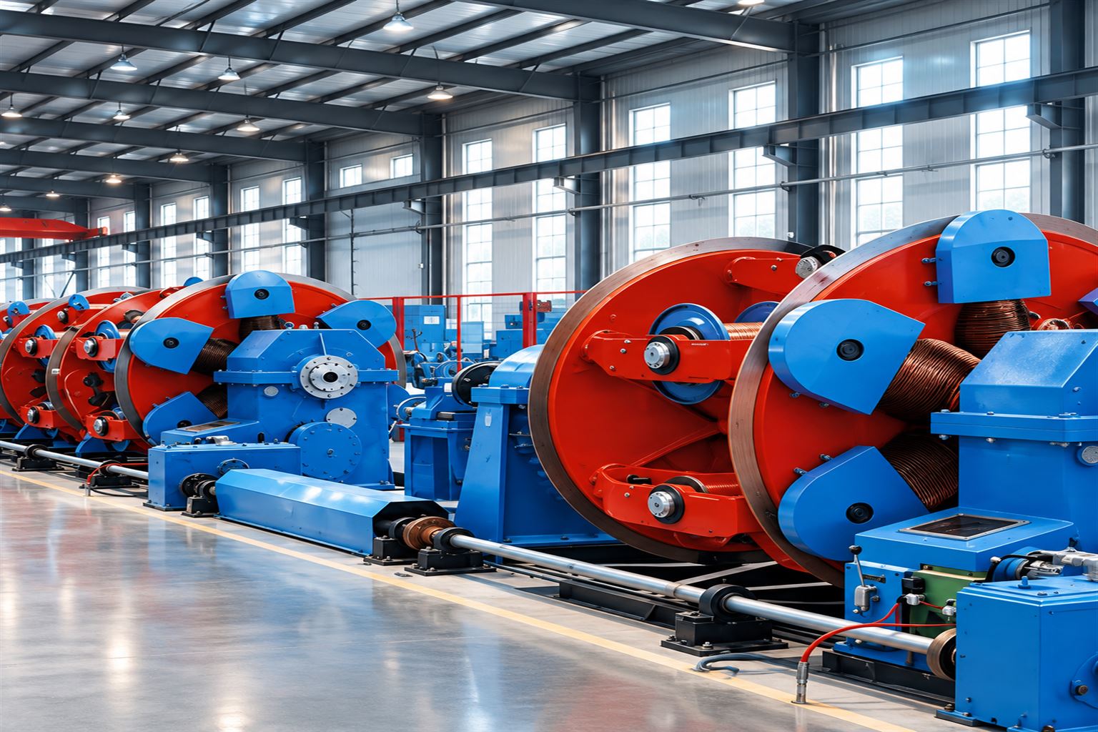 Frame stranding machine